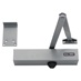Briton Fixed Size 3 Overhead Silver Door Closer