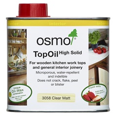 Osmo 500ml Clear Matt Worktop Oil