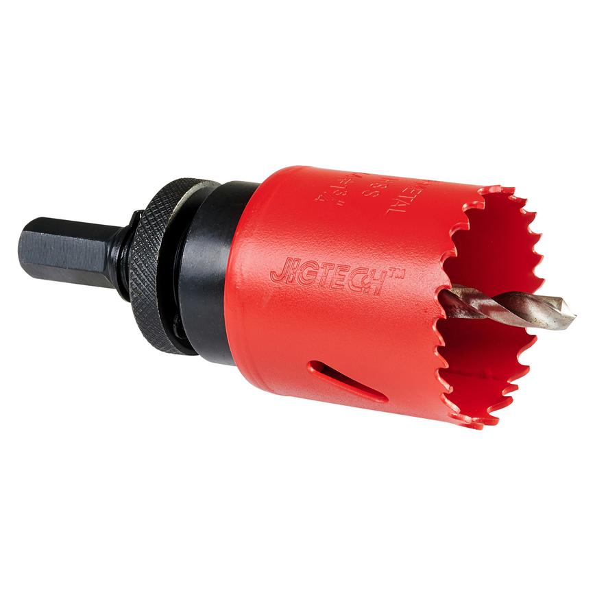 Jigtech 44mm Holesaw and Arbor