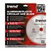 Trend 250mm x 30mm 84T Multi Material Mitre Saw Blade Packaging