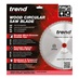 Trend 305mm x 30mm 48T Hardwood Mitre Saw Blade Packaging