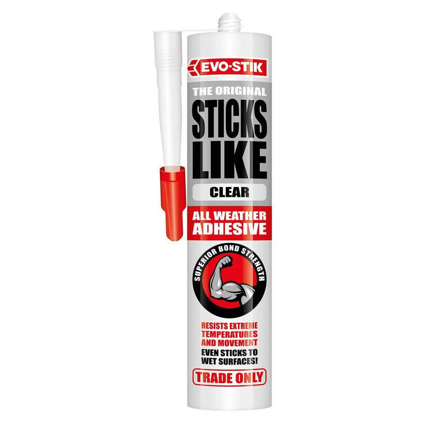 Evo-Stik Sticks Like 290ml Clear Grab Adhesive