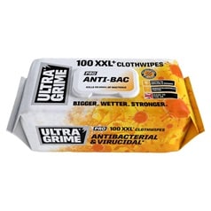 UltraGrime Anti-Bac XXL Wipes 100pk