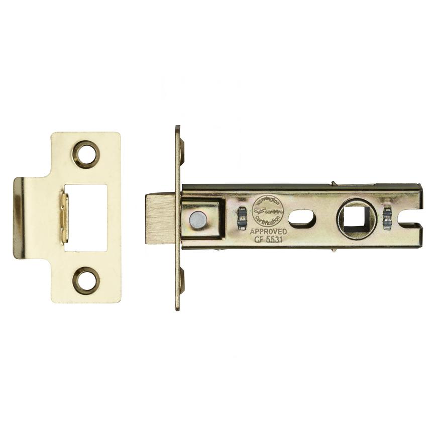 Eclipse Electro Brass Bolt Through Tubular Mortice Latch 3"