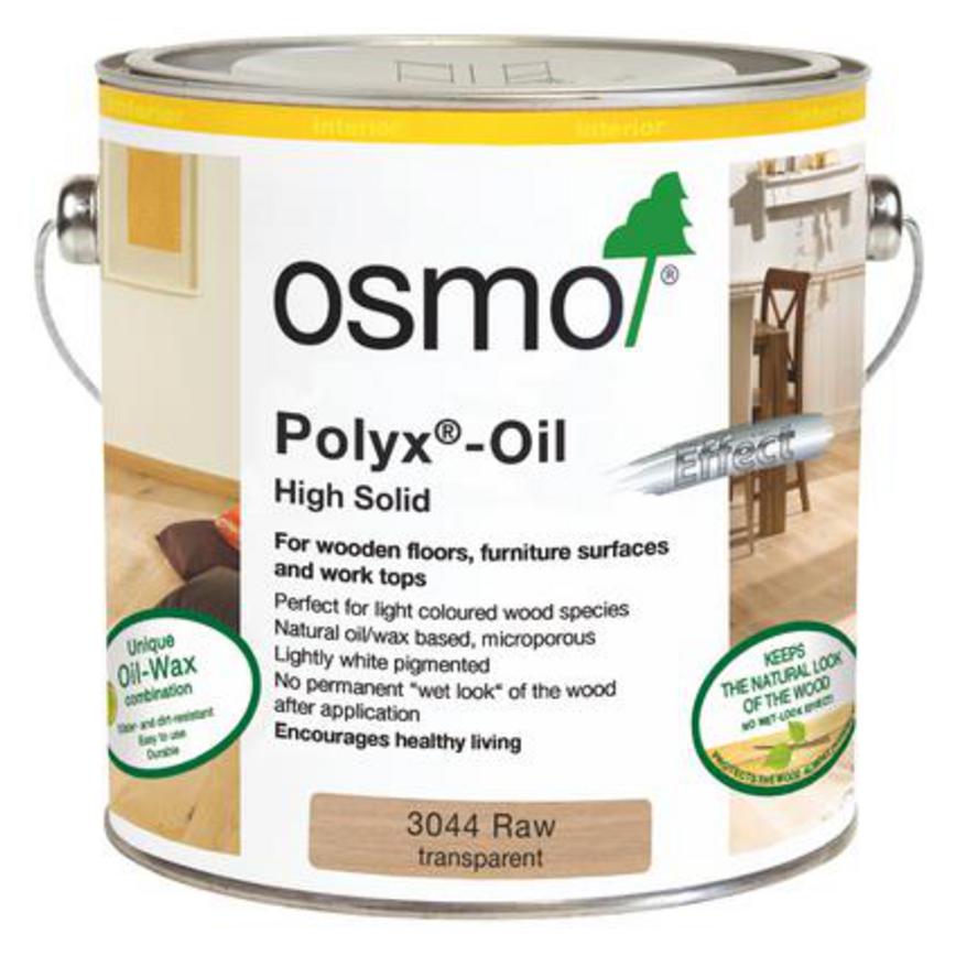 Osmo 3044D 2.5 Ltr White Matt Wax Oil