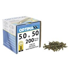 Optimaxx Torx Screw Box 5 x 50mm (200) Box And Screws