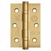 Satin Brass Ball Bearing 3 Hinge