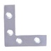 50mm x 50mm BZP Steel Corner Plate