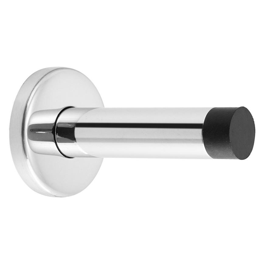 Eclipse Polished Stainless Steel Wall Mounted Projection Cylinder Door Stop