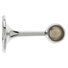 Round End Bracket for Wardrobe Rail