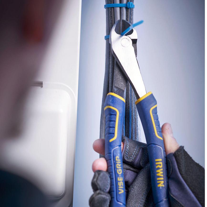 Irwin Vise-Grip 200mm Diagonal Cutting Pliers Clipping Cable Ties