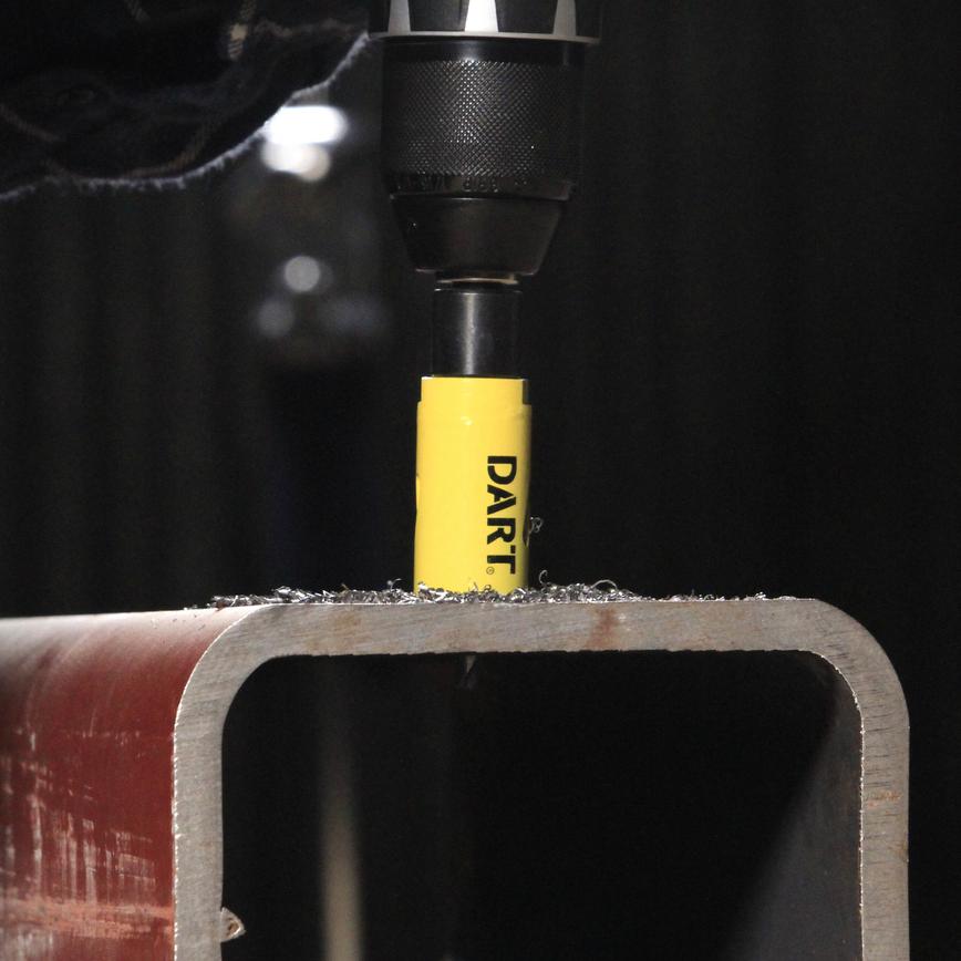 DART Holesaw in use