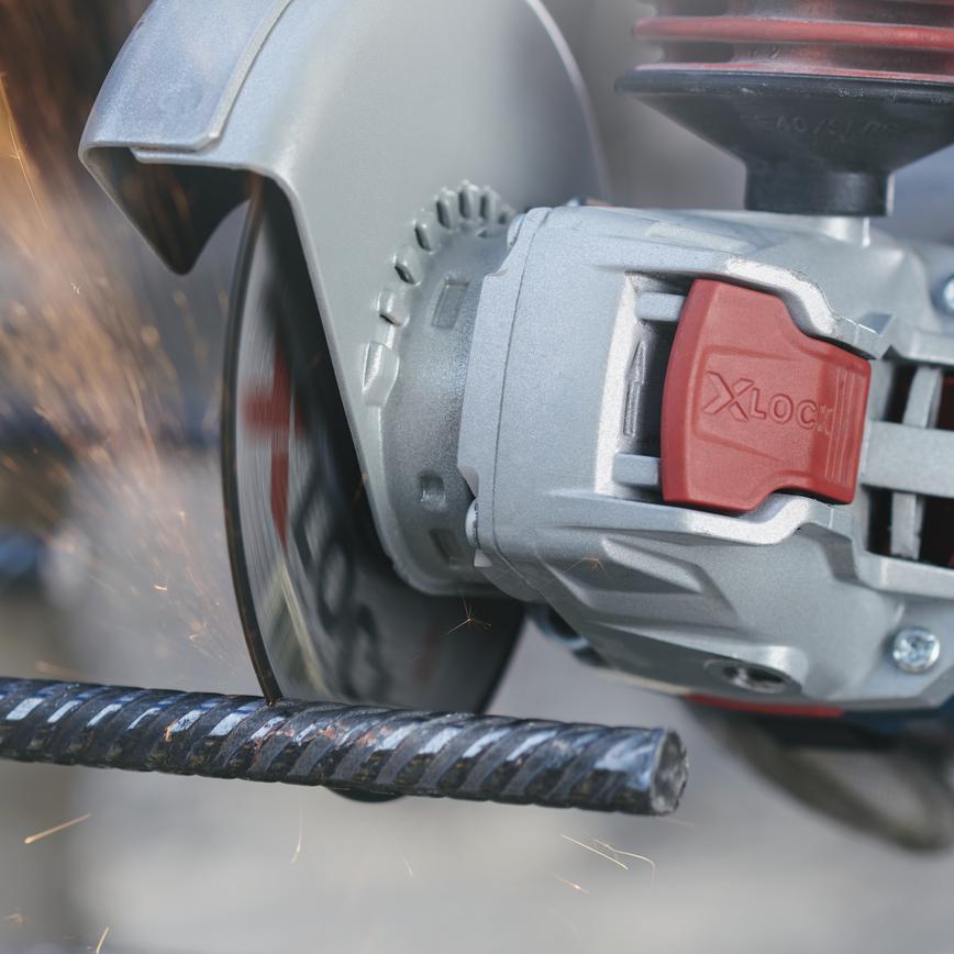 Bosch Xlock Inox Cutting Disc in use v2