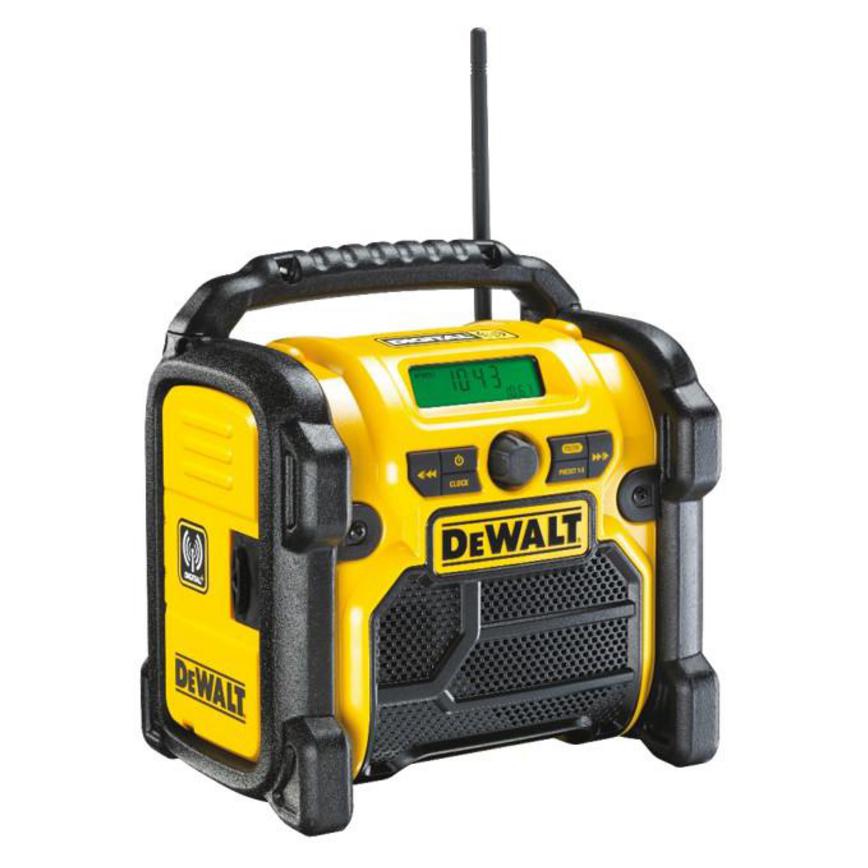 DeWalt DCR020-GB XR Compact Digital Radio Angled