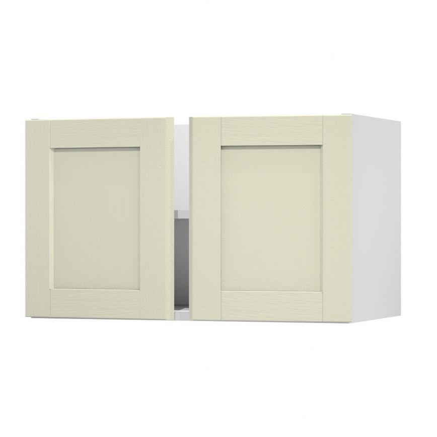 Allendale Antique White 800 Double Belfast Sink Door Open