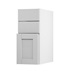 Allendale Dove Grey 300 Pan Drawer Door Open