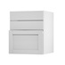 Allendale Dove Grey 600 Hob / Pan Drawer Door Open