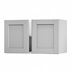 Allendale Dove Grey 800 Double Belfast Sink Door Open