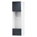 Allendale Navy 600 Tall Appliance Tower Door Open 570mm