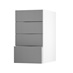 Allendale Slate Grey 400 Deep Drawer Door Open