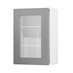Allendale Slate Grey 500 Full Height Glass Door Open