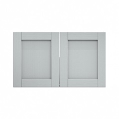 Allendale Slate Grey 800 Double Belfast Sink Door