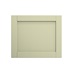 Allendale Sage Green 600 Tall Integrated Microwave Topbox Door
