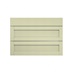 Allendale Sage Green 1000 Fridge Freezer Wall Door