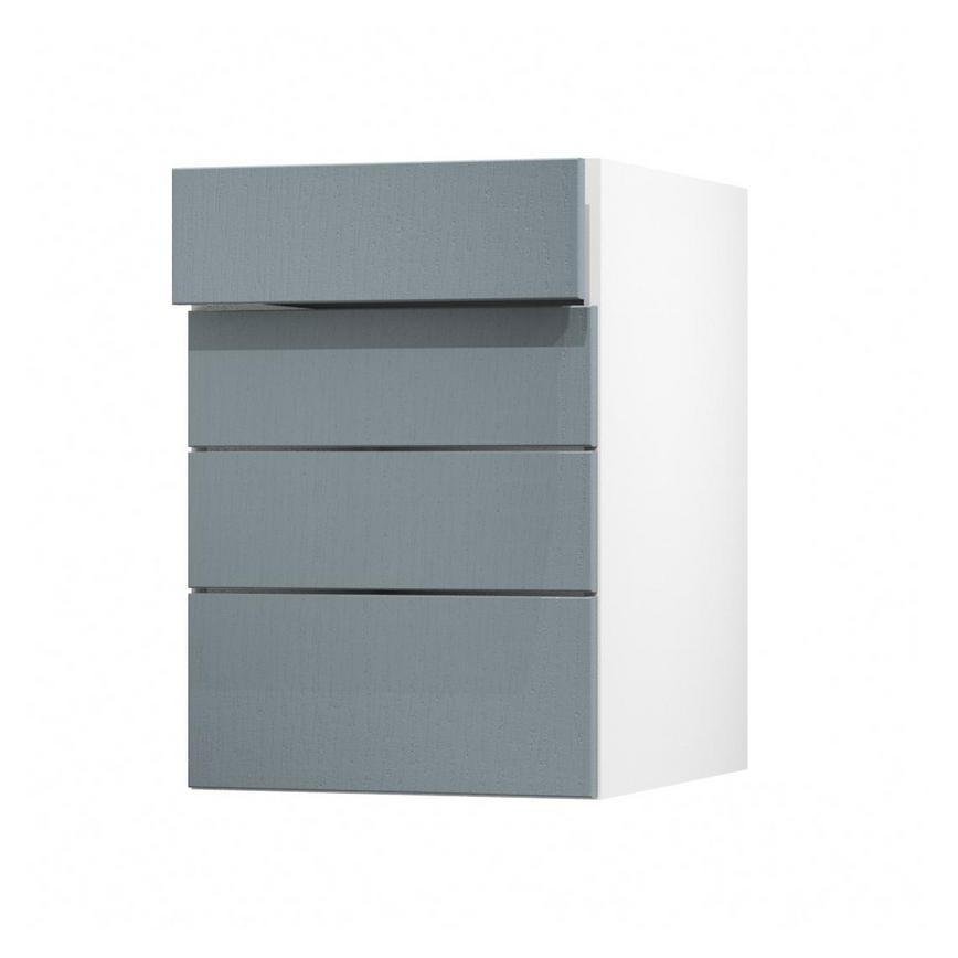 Allendale Dusk Blue 500 Deep Drawer Door Open
