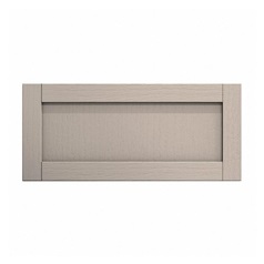 Allendale Pebble 800mm x 360mm Half Height Door Shown Closed from the Front as a Single Door