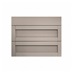 Allendale Pebble 900mm x 160mm Drawer Front Shown Closed as Part of a Full Drawer Unit