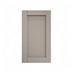 Allendale Pebble 400mm x 720mm Full Height Door Shown Closed from the Front