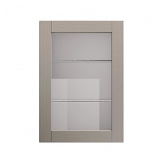 Allendale Pebble 500mm x 720mm Full Height Glass Door Closed from the Front