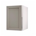 Allendale Pebble 500mm x 720mm Full Height Door Shown Open at an Angle