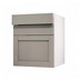 Allendale Pebble 600mm x 394mm Pan Drawer Shown with the Drawer Open at an Angle as Part of a Drawer Unit