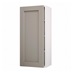 Allendale Pebble 400mm x 900mm Tall Door Shown Open at an Angle