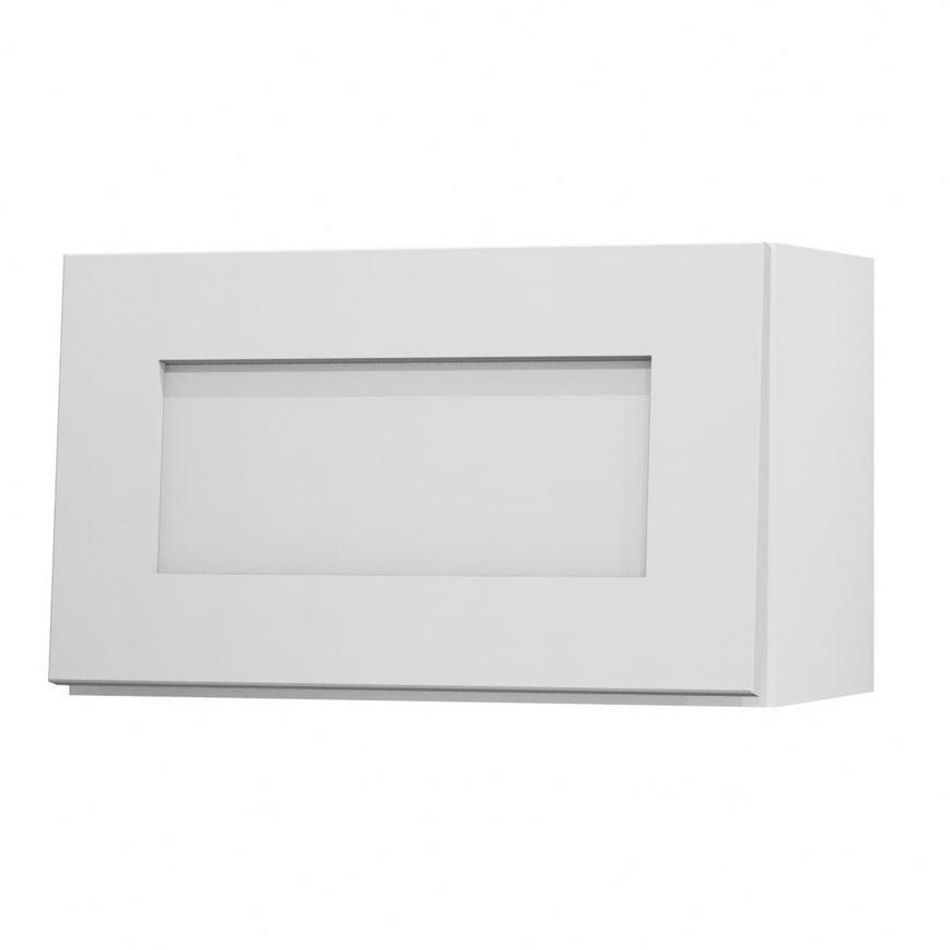 Chelford Dove Grey 600 Half Height Door Open