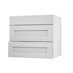 Chelford Dove Grey 800 Pan Drawer Door Open