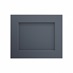 Chelford Navy 600 Tall Integrated Microwave Topbox Door