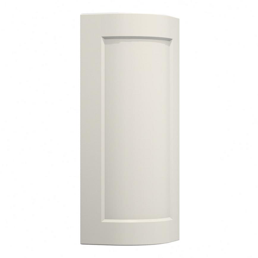 Chelford Pebble Tall Curved Door Open
