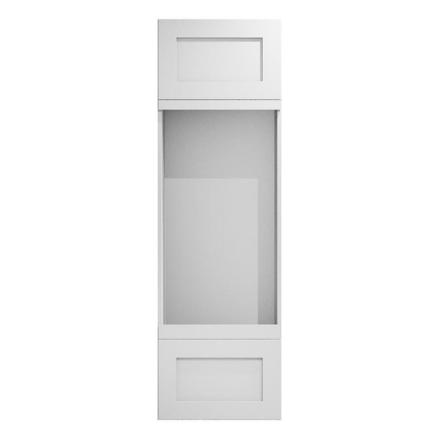 Chelford White Paintable Appliance Tower Fascia Door 67mm