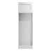 Chelford White Paintable Appliance Tower Fascia Door 141mm