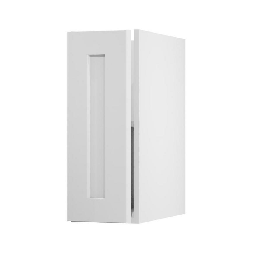 Chelford White Paintable 200 Full Height Pull Out Door Open