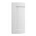 Chelford White Paintable Curved Base Wall Door
