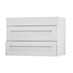 Chelford White Paintable 1000 Fridge Freezer Wall Door Open