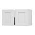 Chelford White Paintable 800 Double Belfast Sink Door Open