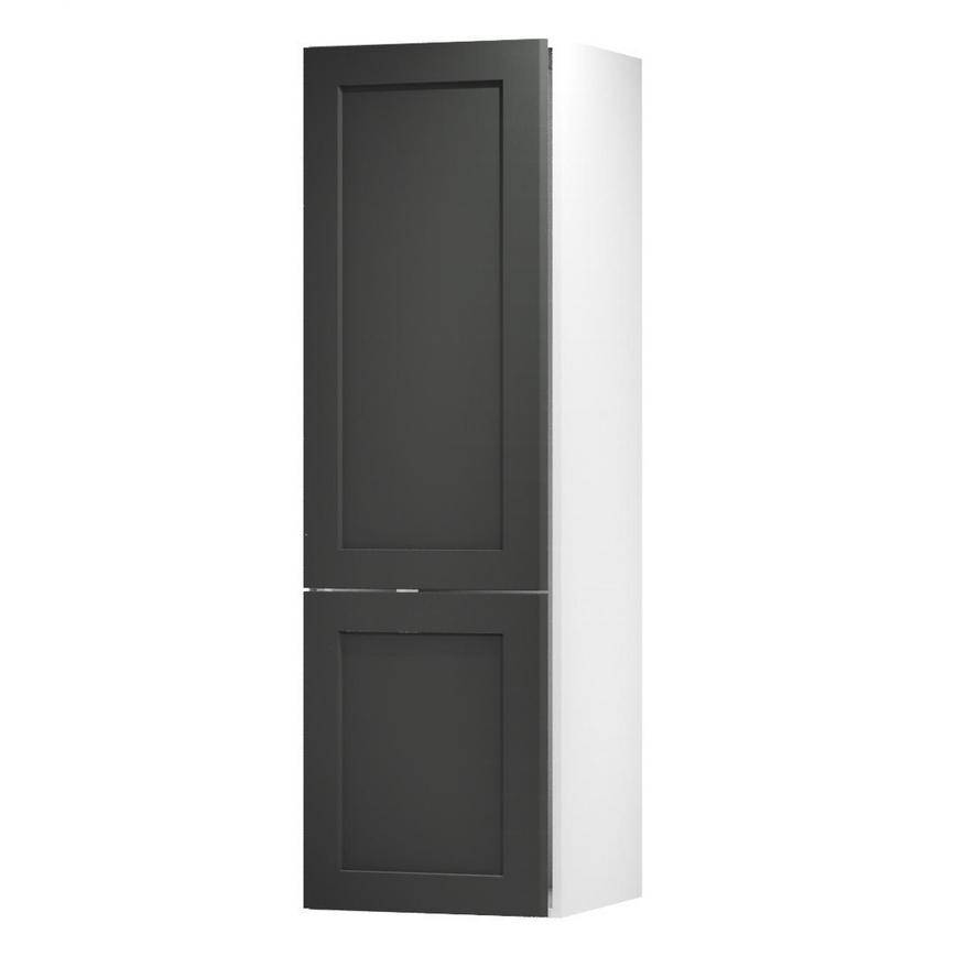 Chelford Charcoal 600 Large Fridge Door 1220mm Open