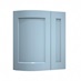 Chelford Dusk Blue Curved Base Wall Door