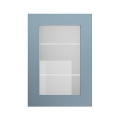 Chelford Dusk Blue 500 Full Height Glass Door