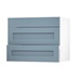 Chelford Dusk Blue 900 Pan Drawer Door Open